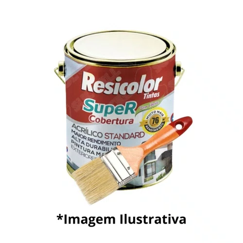 Tinta SuperCobertura Laranja Maracatu SB 3,6l | Resicolor