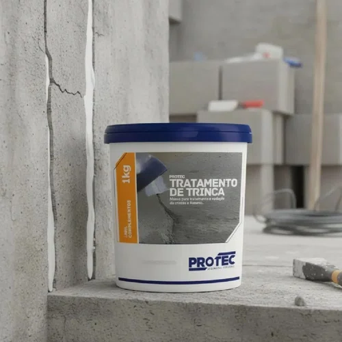 Tratamento de Trincas Branca 1kg | Protec
