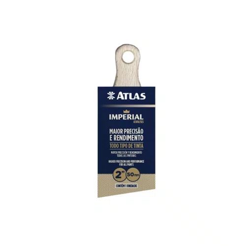 Trincha Imperial Angular Cabo Curto AT416 "2" | Atlas