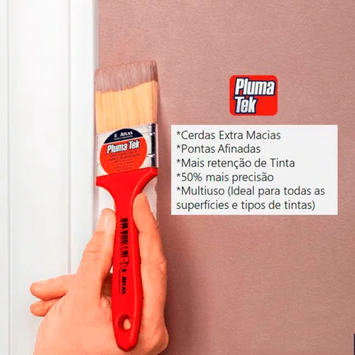 Trincha para Pintura Plumatek Atm315 Nº 1 1/2 | Atlas