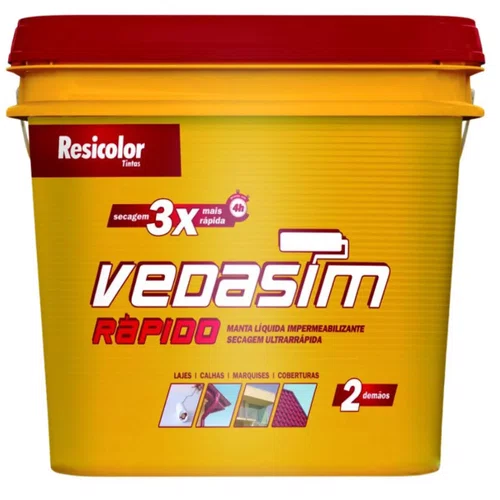 Vedasim Rápido Branco Manta Líquida 4KG | Resicolor