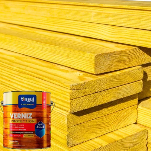 Verniz Base Água Cerejeira Brilhante 3,6l | Tinsul
