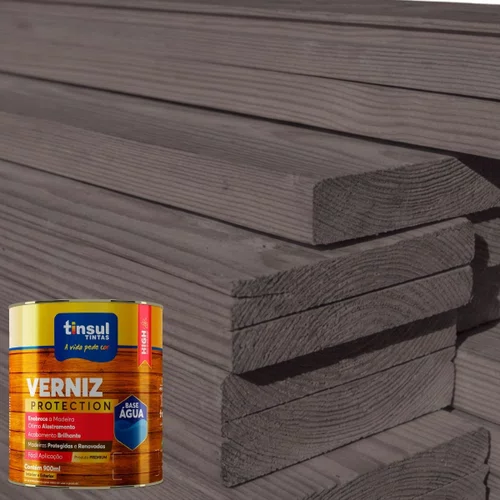 Verniz Base Água Ipê Brilhante 900ml | Tinsul