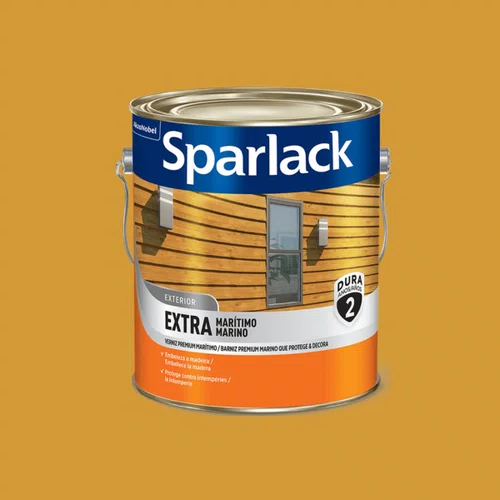Verniz Extra Maritimo Natural Acetinado 3,6L | Sparlack