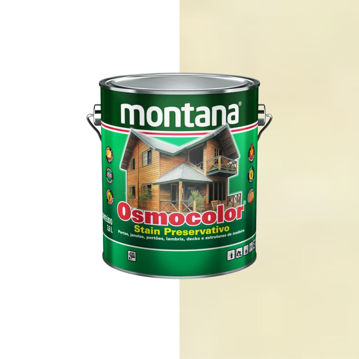 Osmocolor Incolor Uv Glass 3,6l | Montana