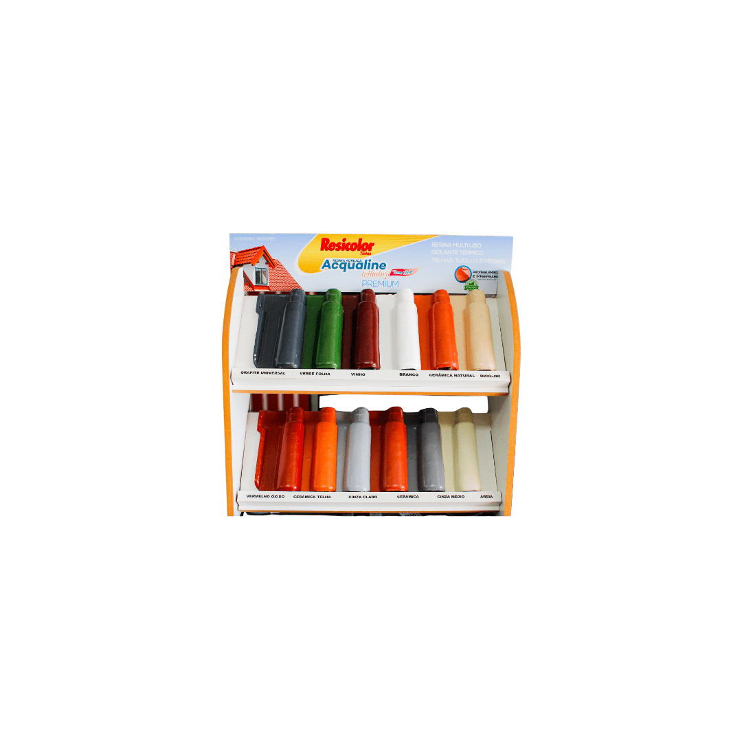Resina Telhabril Acqualine Incolor 3,6l | Resicolor