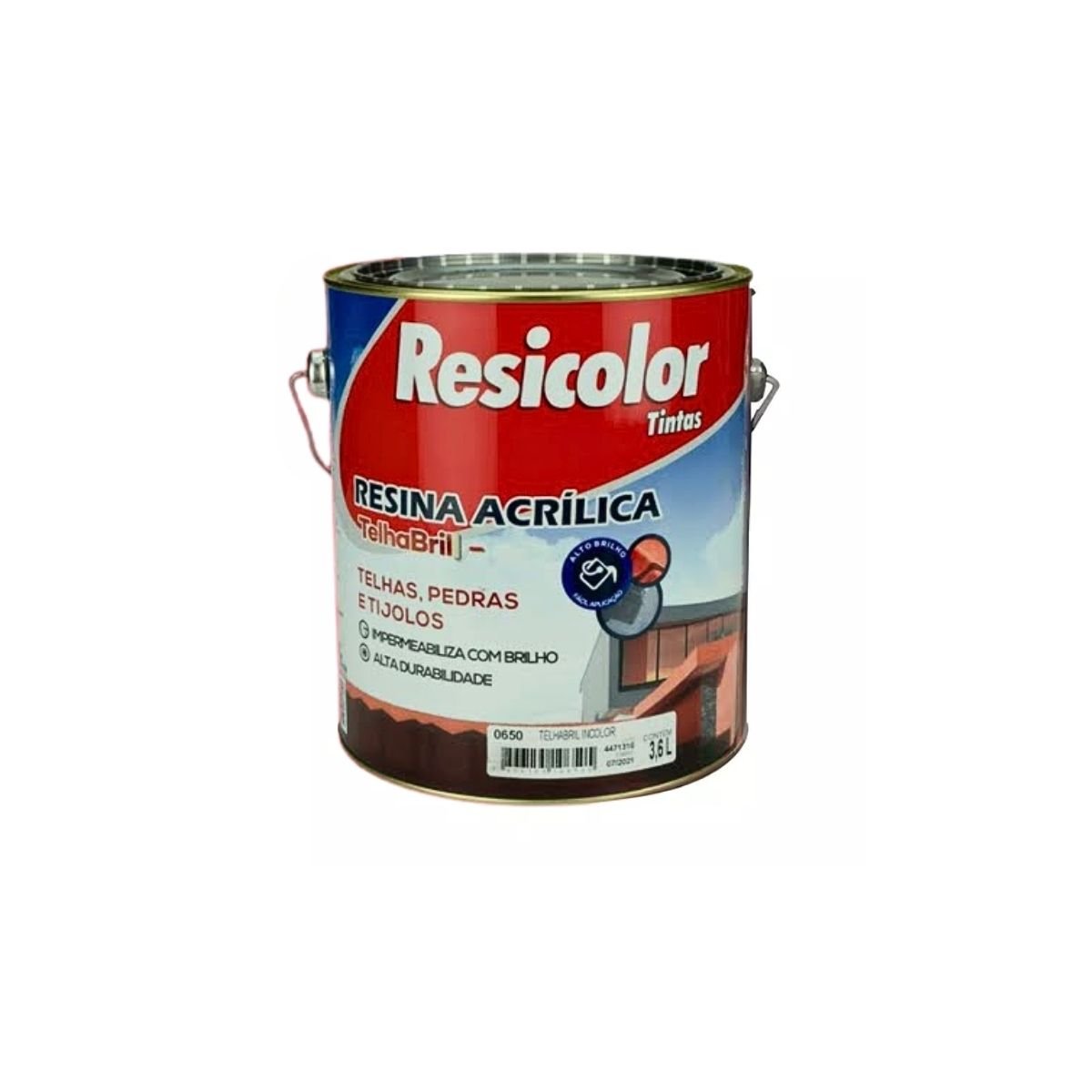 Resina Telhabril Incolor Base Thinner 3,6l | Resicolor
