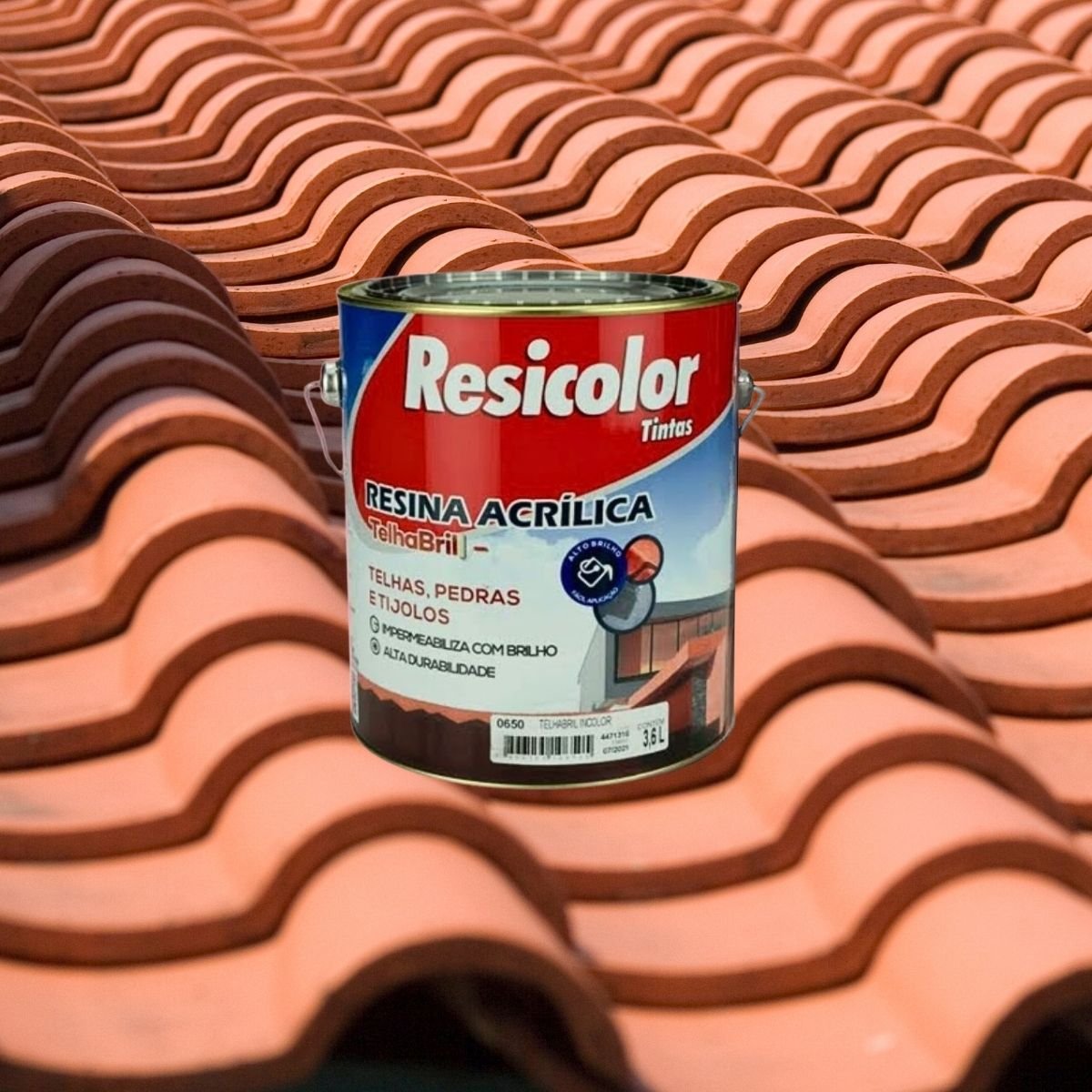 Resina Telhabril Incolor Base Thinner 3,6l | Resicolor