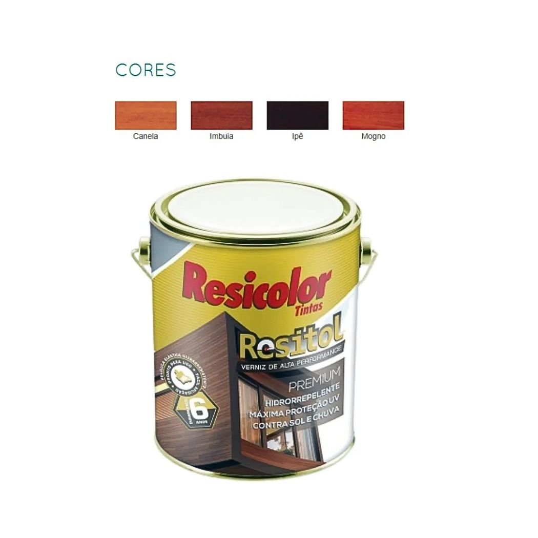 Resitol Alta Performance Ipê Brilhante 900ml | Resicolor