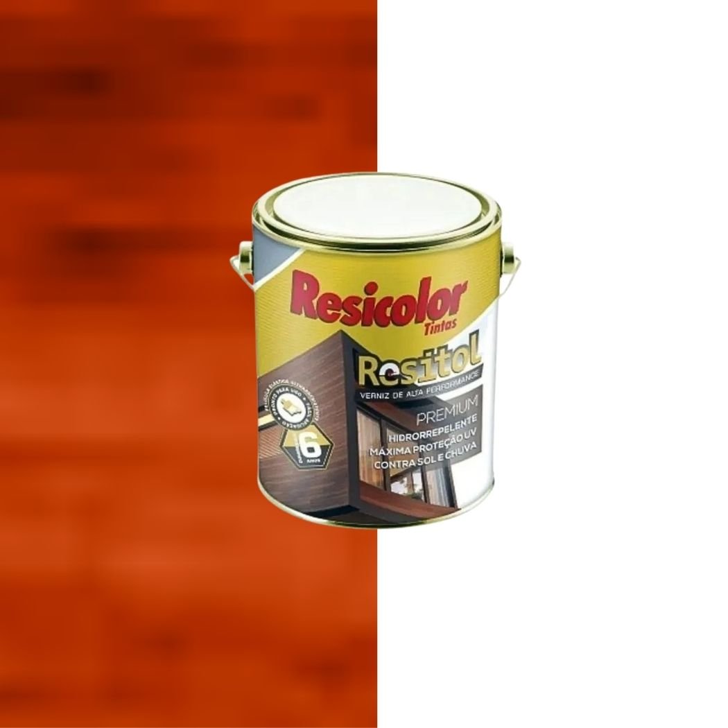 Resitol Alta Performance Mogno Brilhante 3,6l | Resicolor