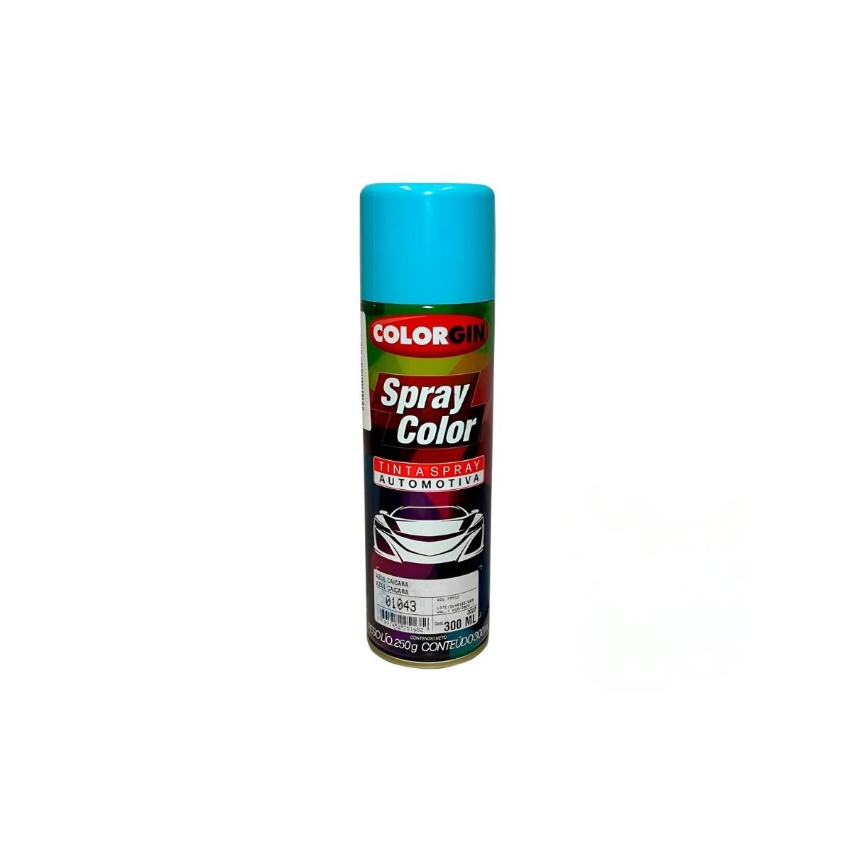 Spray Color Azul Caiçara 300ml | Colorgin