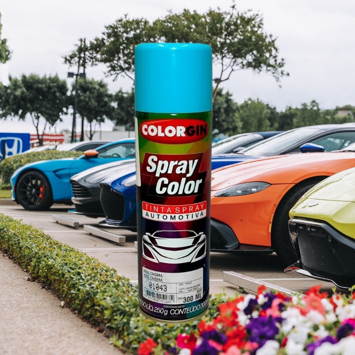 Spray Color Azul Caiçara 300ml | Colorgin
