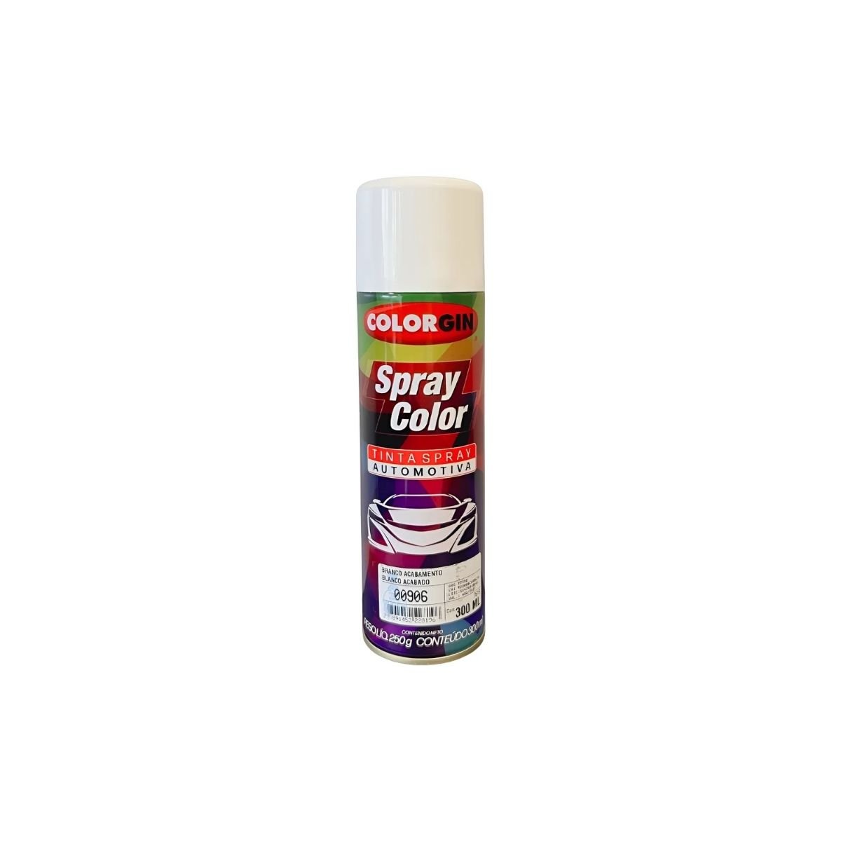 Spray Color Branco Acabamento 300ml | Colorgin