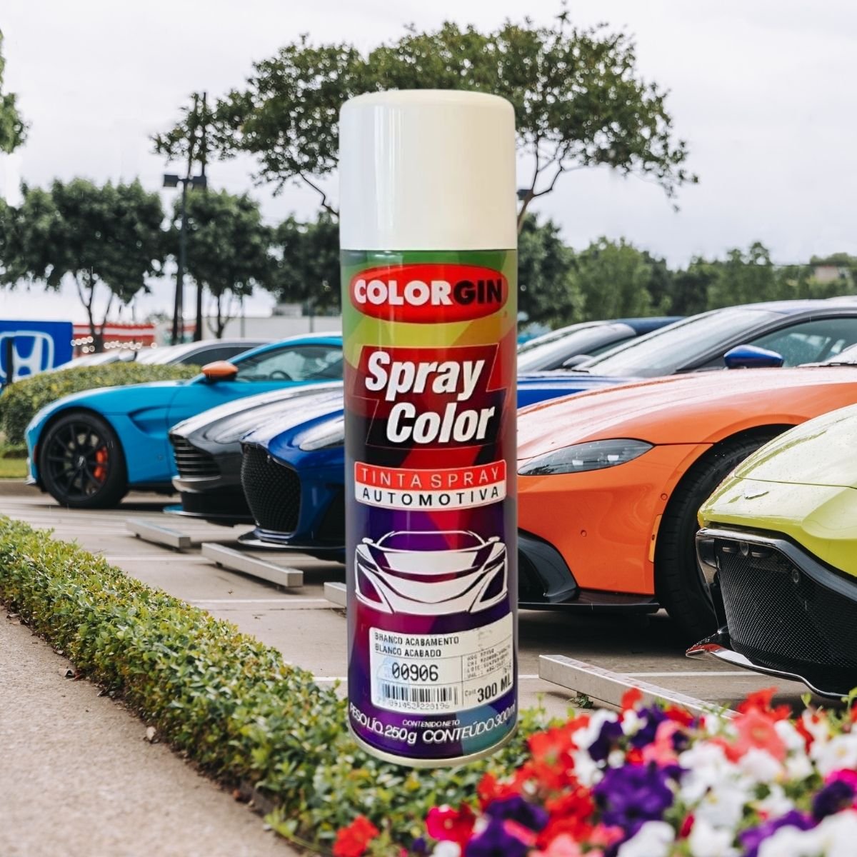 Spray Color Branco Acabamento 300ml | Colorgin
