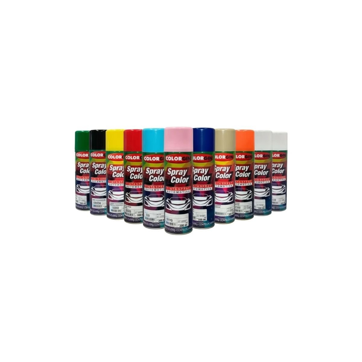Spray Color Vermelho 300ml | Colorgin