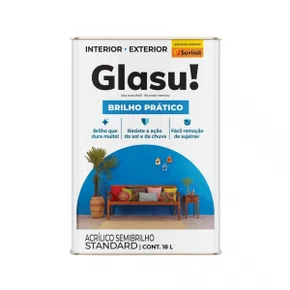 Acrílico Brilho Prático Lavanda Doce 18L | Glasu