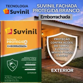 Acrílico Fachada Protegida Emborrachada Branco 18l | Suvinil