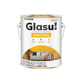 Acrílico Fosco Muda Fácil Marfim 3,6L | Glasu