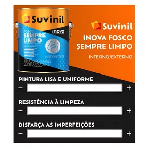 Acrílico Sempre Limpo Branco 3,6l Suvinil