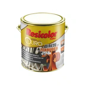 Base Clara Esmalte Anticorrosivo Ouro 810ml | Resicolor