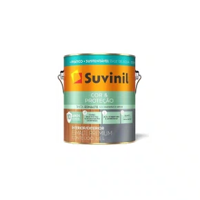 Esmalte Base Água Seca Rápido Brilhante Branco 3,6L Suvinil