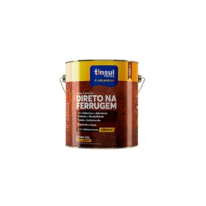 Esmalte Direto Na Ferrugem Preto Fosco 3,6l | Tinsul