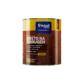 Esmalte Direto na Ferrugem Verde Brilhante 900ml | Tinsul