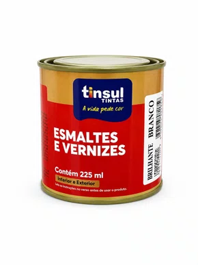 Esmalte Sintético Premium Branco 225ml | Tinsul