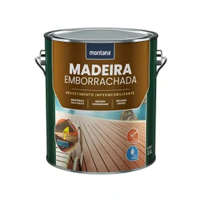 Impermeabilizante de madeira emborrachado 3,6l | montana