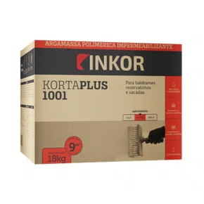 Impermeabilizante Kortaplus 1001 Cinza 18kg | Inkor