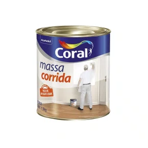 Massa Corrida 900ml | Coral