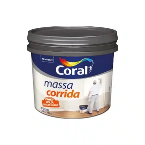 Massa Corrida Pva 25kg | Coral