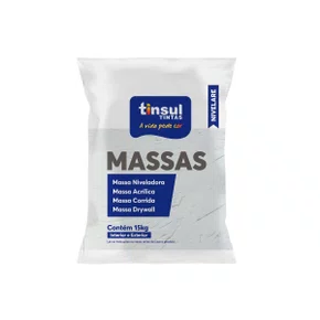 Massa Niveladora Acabamento Externo 15kg | Tinsul