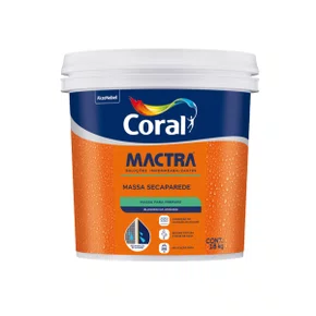Massa Seca Parede Mactra 18Kg | Coral