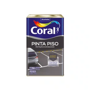 Pinta Piso Cinza Escuro 18L | Coral