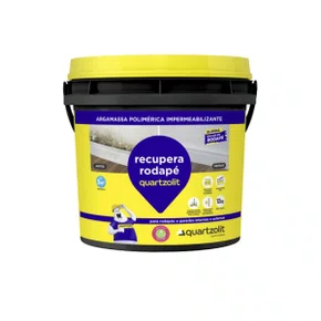 Recupera Rodapé Branco Balde 12kg | Quartzolit