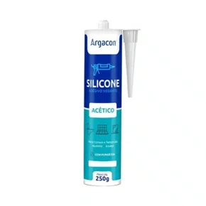 Silicone Acético Incolor 250g/270ml | Argacon