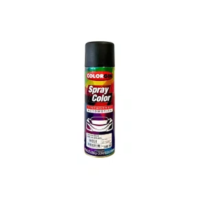 Spray Color Preto Semibrilho 300ml | Colorgin