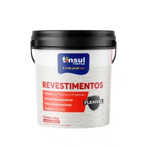 Textura Acrílica Lisa 23kg | Tinsul