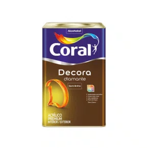 Tinta Acrílica Decora Diamante Branco 18L | Coral