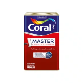 Tinta Acrílica Master Branco 18L | Coral