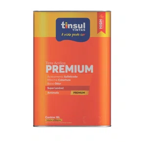Tinta Acrílica Premium Branco Fosco 18L | Tinsul
