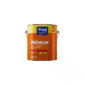 Tinta Acrílica Premium Branco Fosco 900ml | Tinsul