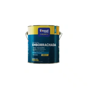 Tinta Emborrachada Premium Fosca Branco 3,6l | Tinsul
