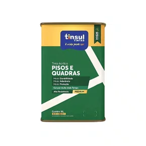 Tinta para Pisos e Quadras Amarelo 18l | Tinsul