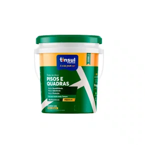 Tinta para Pisos e Quadras Amarelo 3,6l | Tinsul