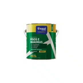 Tinta para Pisos e Quadras Chumbo 900ml | Tinsul
