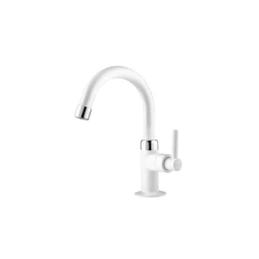Torneira de Mesa Bica Alta Para Banheiro Lagune | Viqua