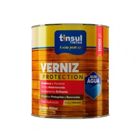 Verniz Base Água Cerejeira Brilhante 900ml | Tinsul